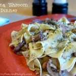 Tuna 'Shroom Dinner