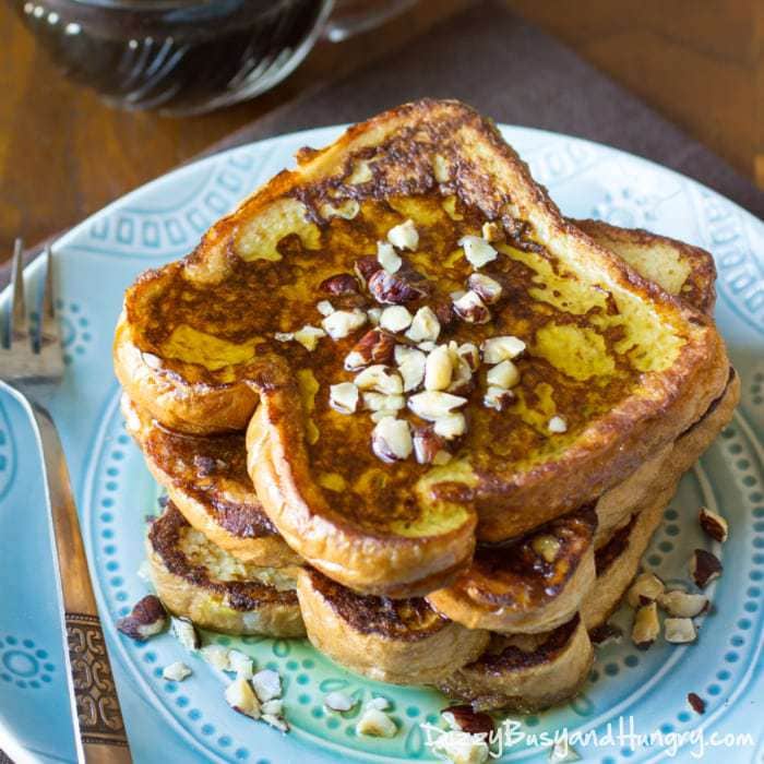 Kahlua and Cream French Toast | Dizzy Busy and Hungry